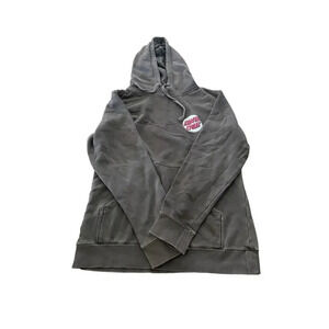 Santa Cruz Skateboards Brown Long Sleeve Drawstring Activewear Hoodies small